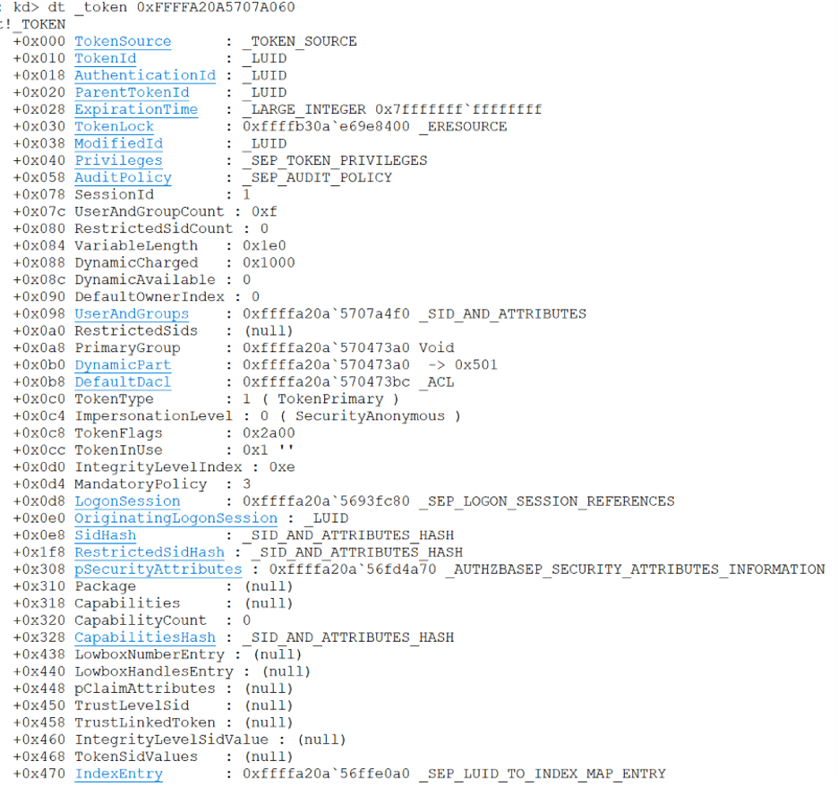 dt-token codeblock