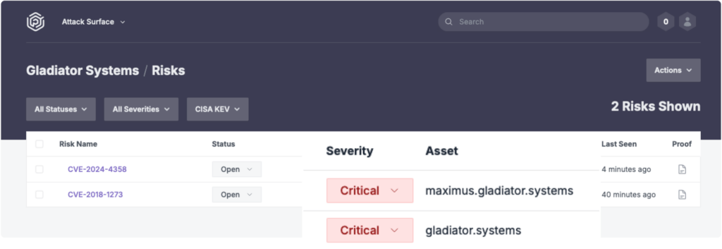 Signal When It Matters - Attack Surface Management